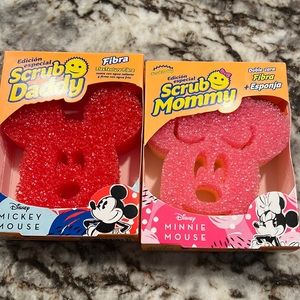 Scrub mommy and daddy Mickey and Minnie edition.